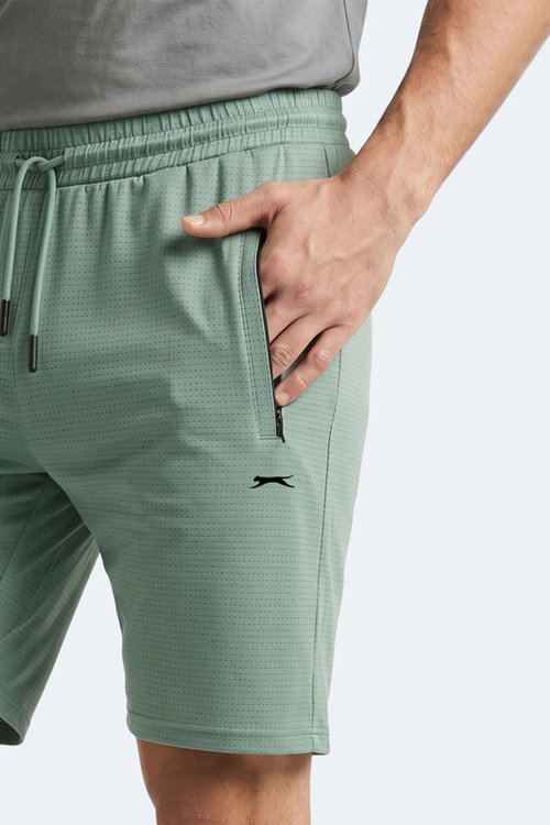 Slazenger HYPERBOLT I Erkek Yeşil Şort