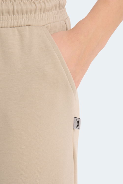 Slazenger ICEPAW I Kadın Bej Eşofman Altı