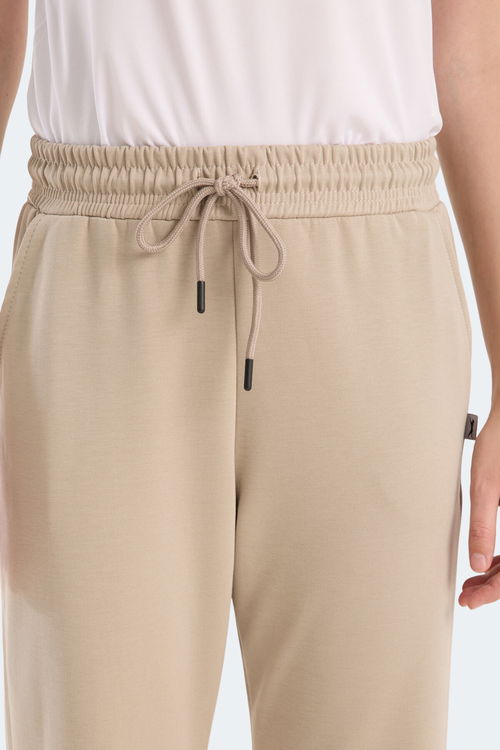 Slazenger ICEPAW I Kadın Bej Eşofman Altı