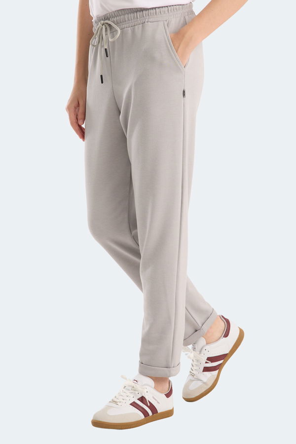 Slazenger ICEPAW I Kadın Gri Eşofman Altı