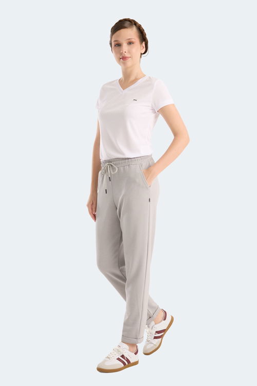 Slazenger ICEPAW I Kadın Gri Eşofman Altı