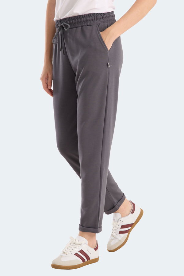 Slazenger ICEPAW I Kadın Koyu Gri Eşofman Altı