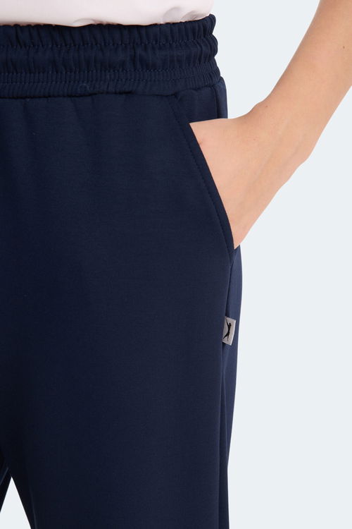 Slazenger ICEPAW I Kadın Lacivert Eşofman Altı