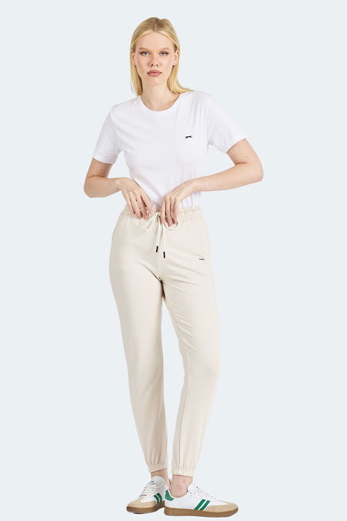 Slazenger ICERON I Kadın Eşofman Altı Krem
