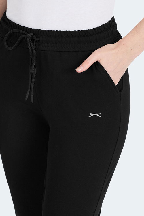 Slazenger ICERON I Kadın Siyah Eşofman Altı