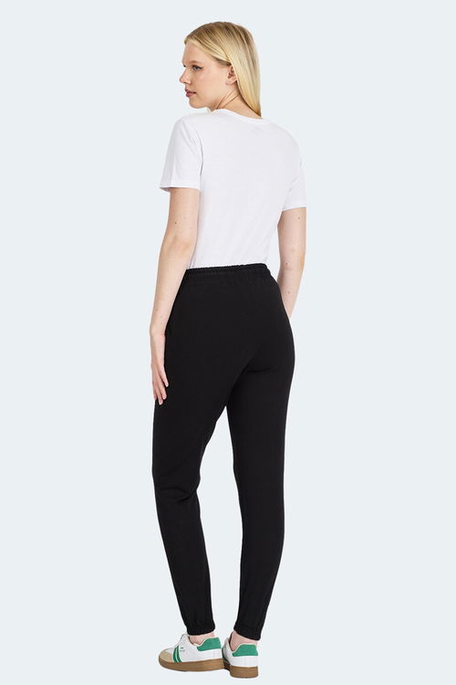 Slazenger ICERON I Kadın Siyah Eşofman Altı