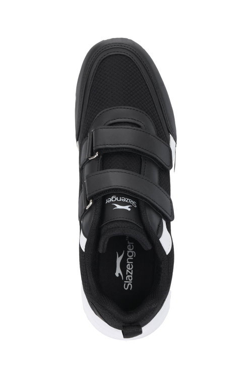 Slazenger IDENTIVE I Kadın Cırt Cırtlı Siyah / Beyaz Günlük Spor Ayakkabısı