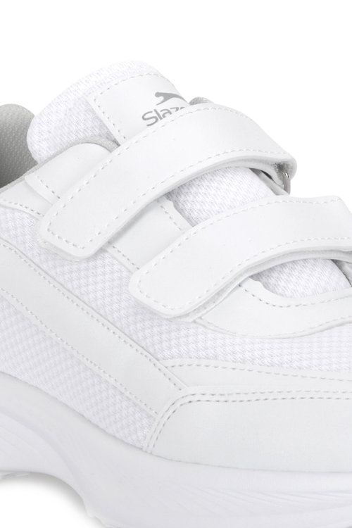 Slazenger IDENTIVE I Kadın Cırt Cırtlı Beyaz / Beyaz Günlük Spor Ayakkabısı