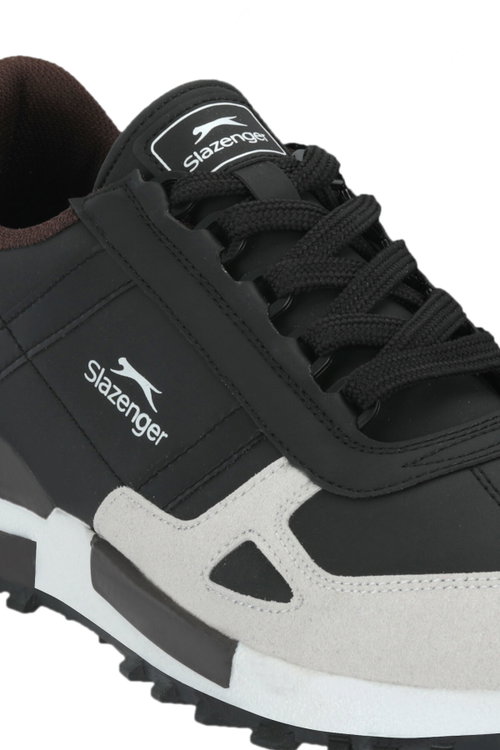 Slazenger ILLIONIS Erkek Siyah / Bej Günlük Spor Ayakkabısı