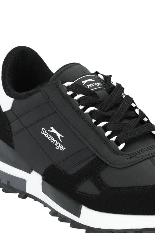 Slazenger ILLIONIS Erkek Siyah / Beyaz Günlük Spor Ayakkabısı