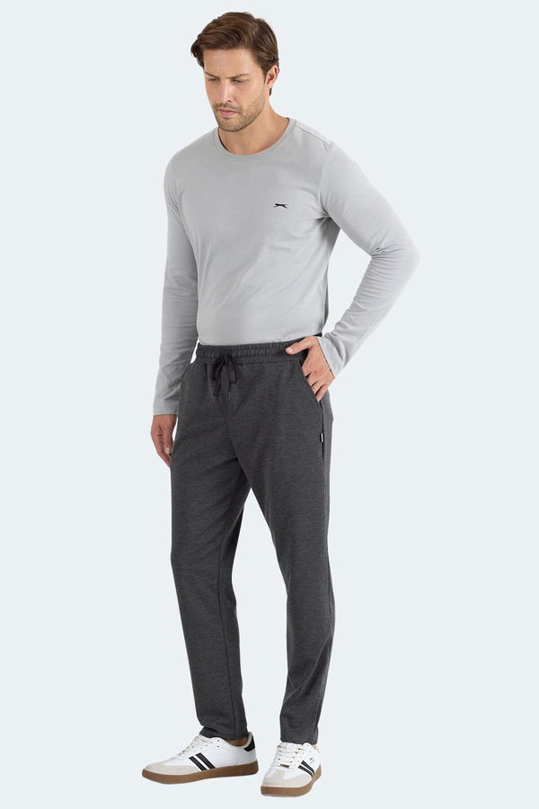 Slazenger IMPACTO I Erkek Eşofman Altı Siyah / Gri