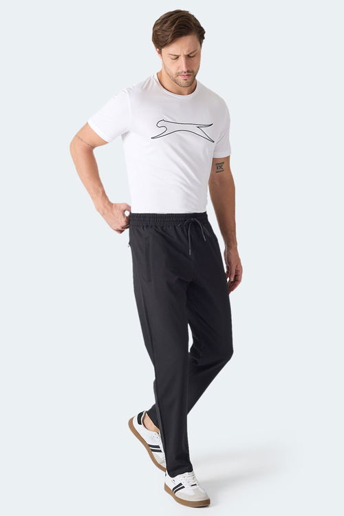 Slazenger IMPRINT I Erkek Siyah Eşofman Altı