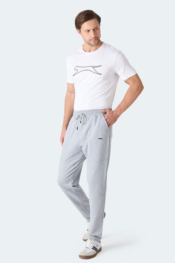 Slazenger INDEPENDENT I Erkek Gri Eşofman Altı