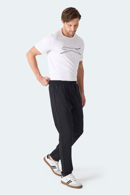 Slazenger INDEPENDENT I Erkek Siyah Eşofman Altı