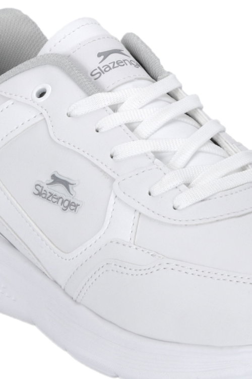 Slazenger INDOL I Erkek Beyaz / Gri Koşu & Yürüyüş Spor Ayakkabısı
