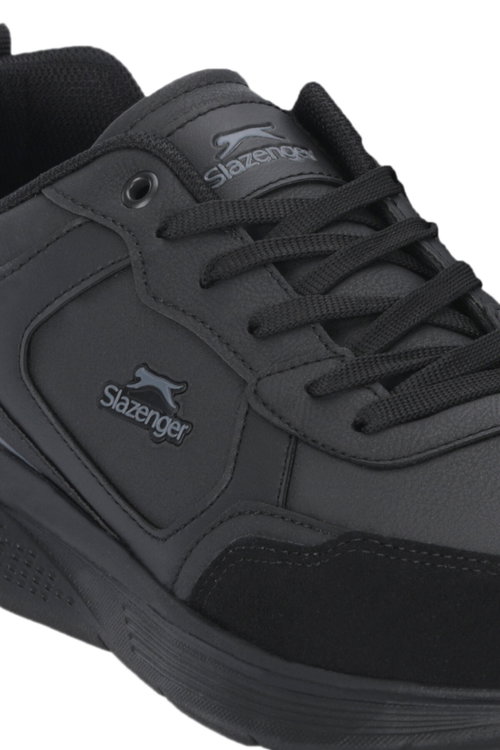Slazenger INDOL I Erkek Siyah / Siyah Koşu & Yürüyüş Spor Ayakkabısı