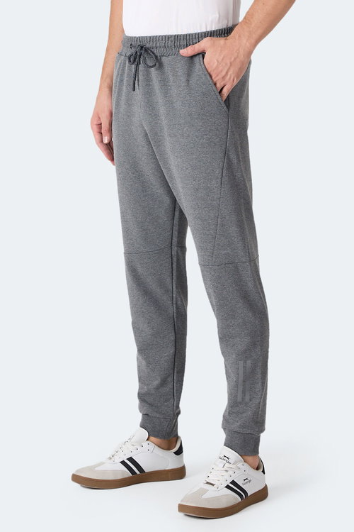 Slazenger INFERNAL 2 Lİ SET Erkek Siyah - Koyu Gri Eşofman Altı