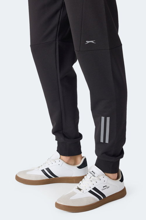 Slazenger INFERNAL 2 Lİ SET Erkek Siyah - Koyu Gri Eşofman Altı