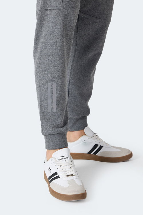 Slazenger INFERNAL 2 Lİ SET Erkek Siyah - Koyu Gri Eşofman Altı