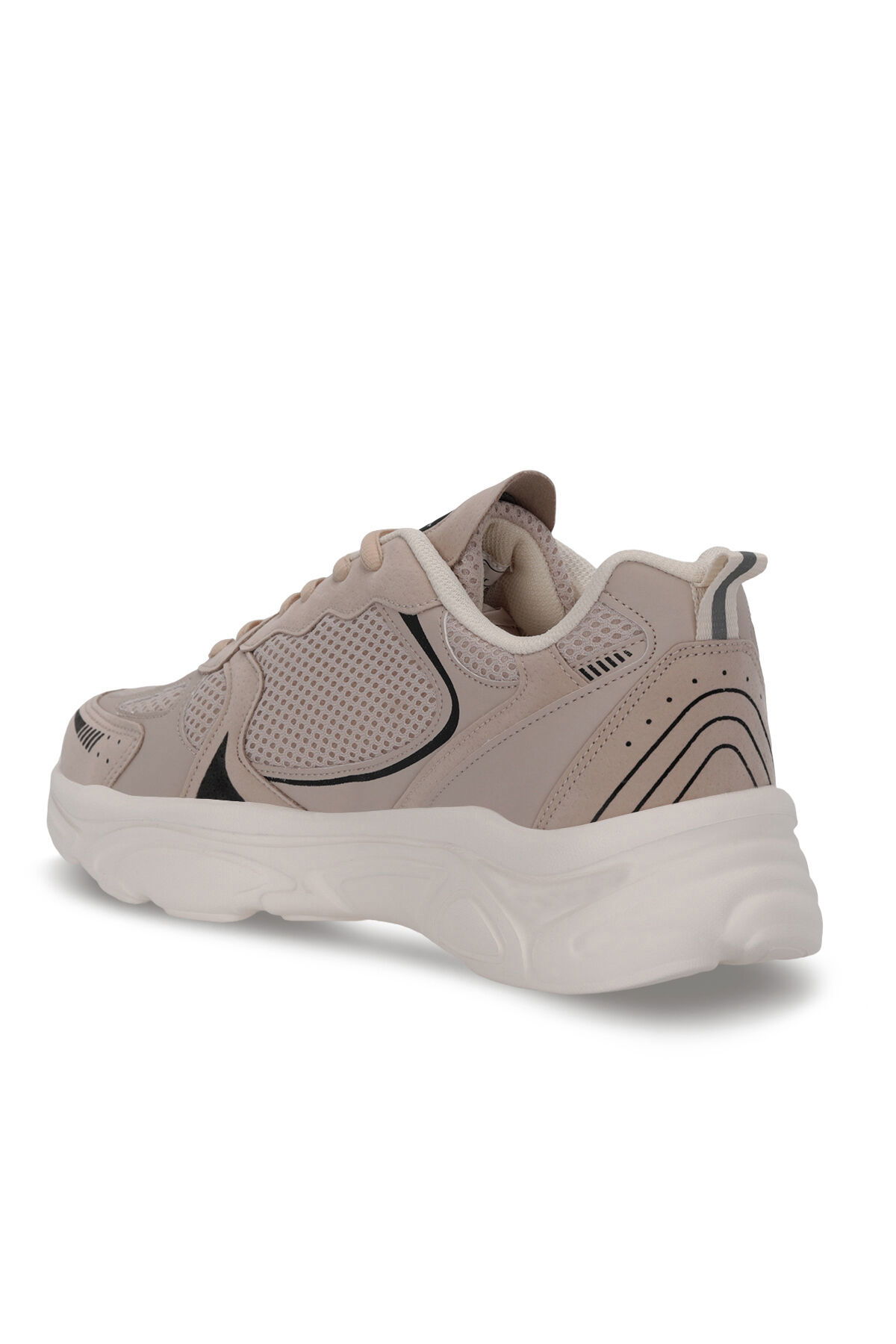 Slazenger INFERNO I Erkek Bej / Siyah Koşu & Yürüyüş Spor Ayakkabısı - Thumbnail