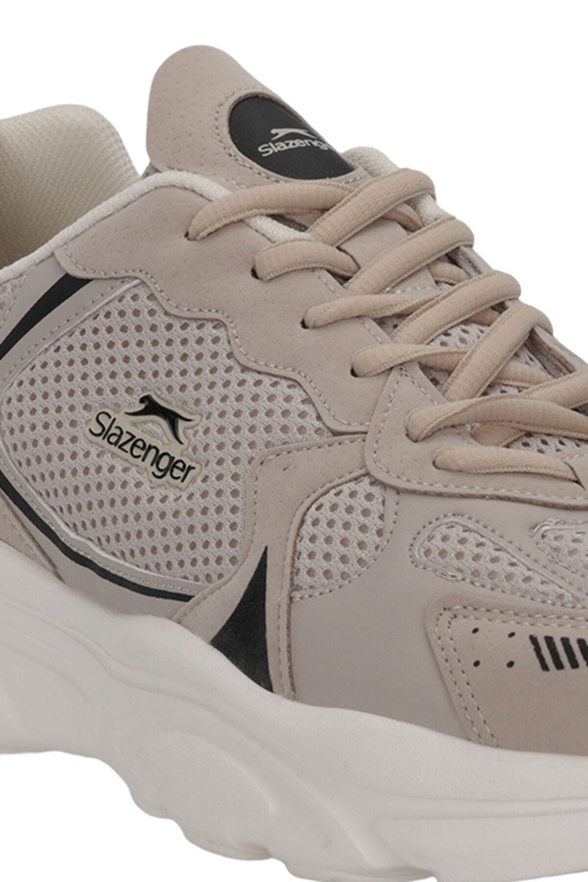Slazenger INFERNO I Erkek Bej / Siyah Koşu & Yürüyüş Spor Ayakkabısı - Thumbnail