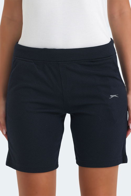 Slazenger IRMUSKA Kadın Fitness Şort Lacivert