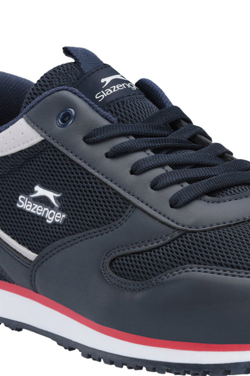 Slazenger IRONICS I Erkek Büyük Beden Lacivert Günlük Spor Ayakkabısı