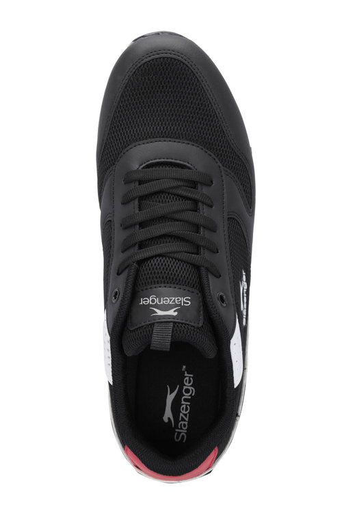Slazenger IRONICS I Erkek Büyük Beden Siyah / Beyaz Günlük Spor Ayakkabısı