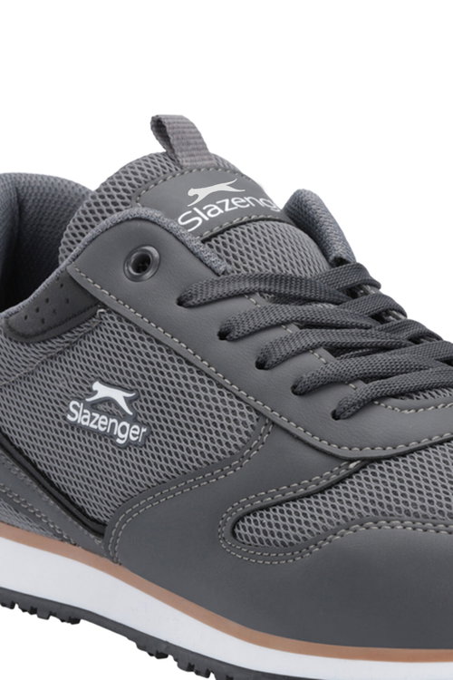 Slazenger IRONICS I Erkek Koyu Gri Günlük Spor Ayakkabısı