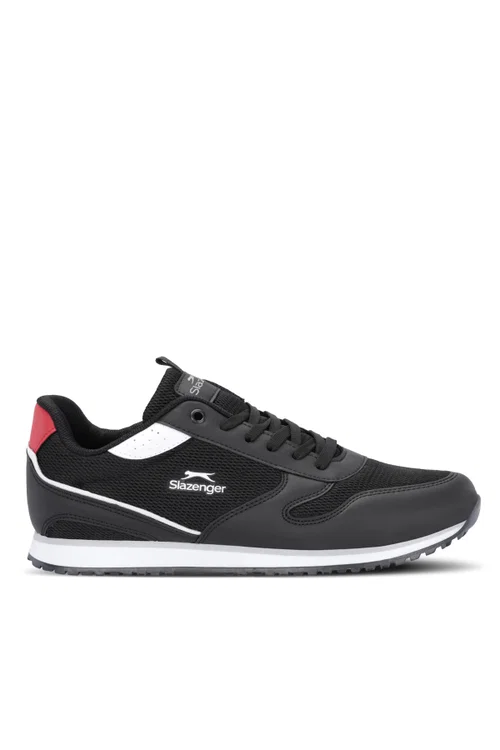 Slazenger IRONICS I Erkek Siyah / Beyaz Günlük Spor Ayakkabısı