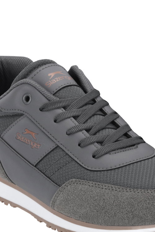 Slazenger ISKRA I Erkek Koyu Gri Günlük Spor Ayakkabısı