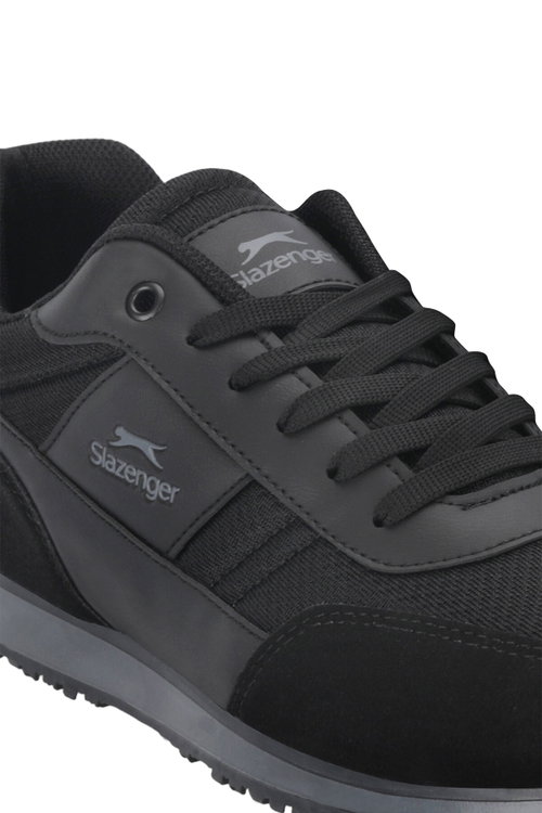 Slazenger ISKRA I Erkek Siyah / Siyah Günlük Spor Ayakkabısı