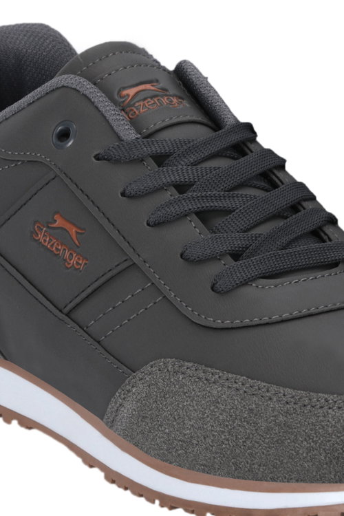 Slazenger ISPIRE I Erkek Koyu Gri Günlük Spor Ayakkabısı