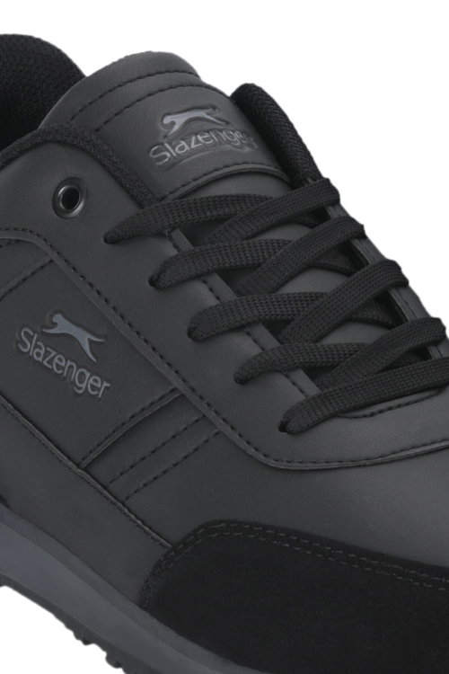 Slazenger ISPIRE I Erkek Siyah / Siyah Günlük Spor Ayakkabısı