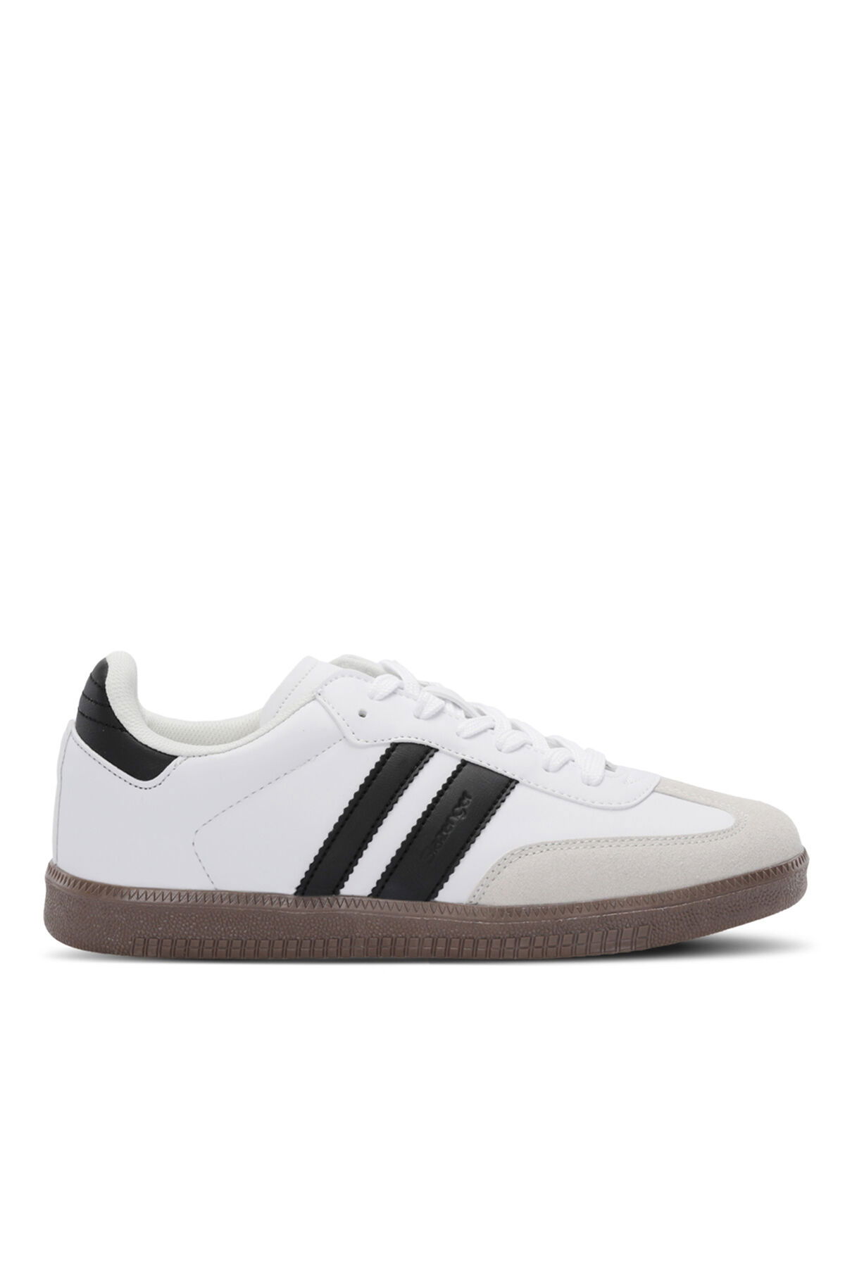 Slazenger ITALY I Erkek Beyaz / Siyah Günlük Spor Ayakkabısı - Thumbnail