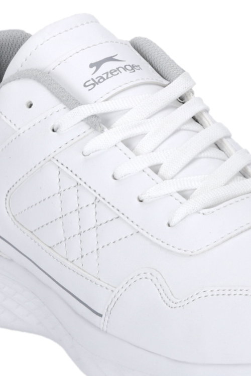 Slazenger IVEXO I Erkek Beyaz / Gri Koşu & Yürüyüş Spor Ayakkabısı