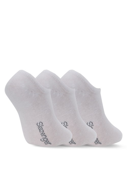 Slazenger JACKED 3 lü Erkek Beyaz Çorap