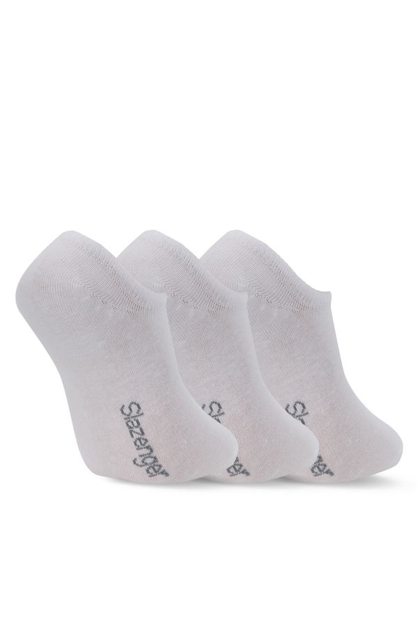 Slazenger JACKED 3 lü Erkek Beyaz Çorap