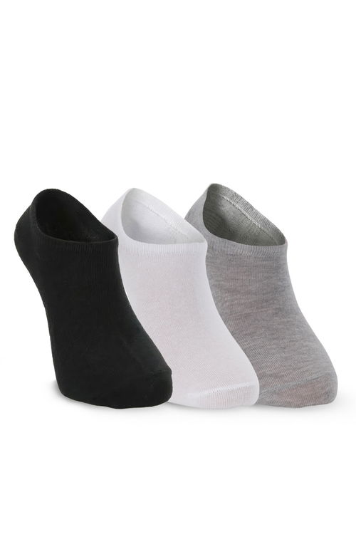 Slazenger JACKED 3 lü Erkek Siyah / Beyaz Çorap