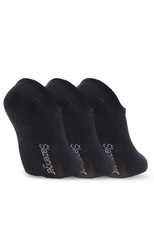 Slazenger JACKED 3 lü Erkek Siyah Çorap