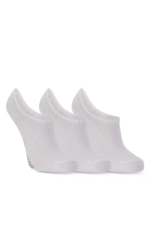 Slazenger JACKPOT 3 lü Kadın Beyaz Çorap