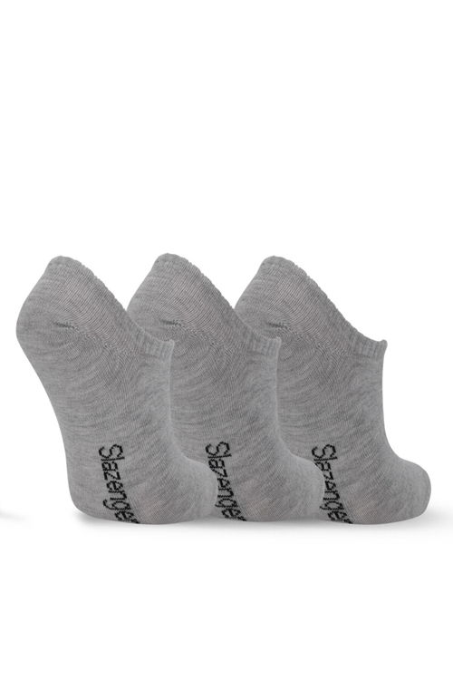 Slazenger JACKPOT 3 lü Kadın Siyah / Beyaz Çorap