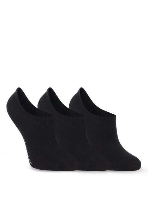 Slazenger JACKPOT 3 lü Kadın Siyah Çorap