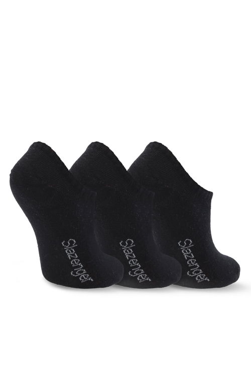 Slazenger JACKPOT 3 lü Kadın Siyah Çorap