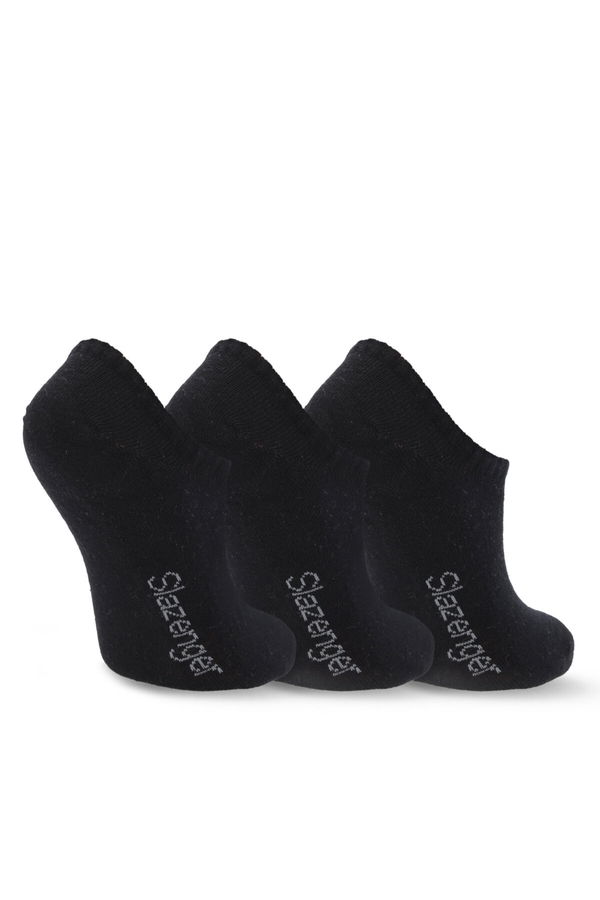 Slazenger JACKPOT 3 lü Kadın Siyah Çorap