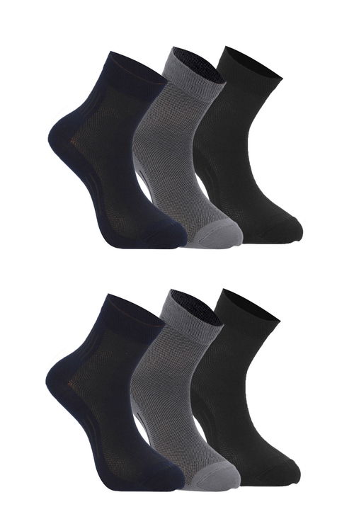 Slazenger JACOB 6 lı Set Erkek Karışık Çorap