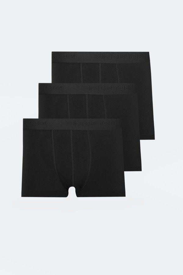 Slazenger JADAX 3 lü Set Erkek Siyah Boxer