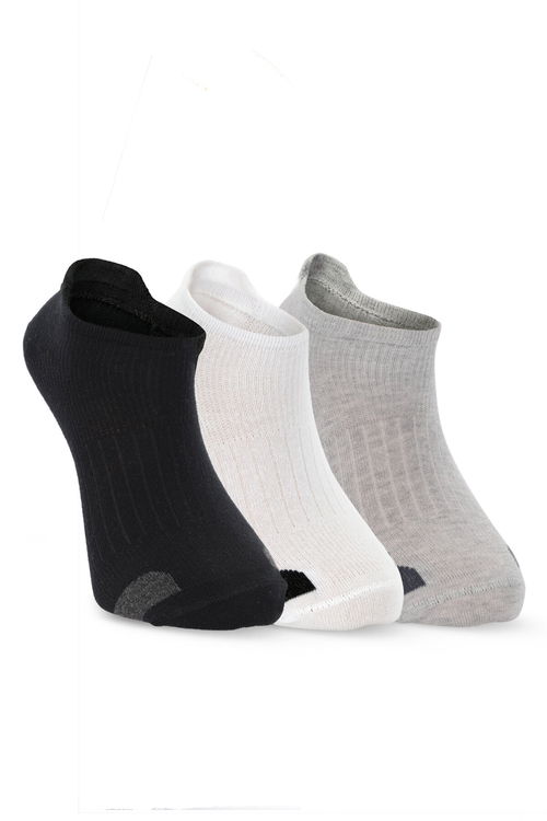 Slazenger JADEX 3 lü Erkek Siyah / Beyaz Çorap