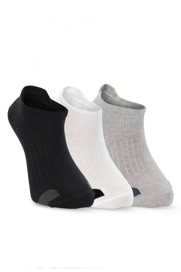 Slazenger JADEX 3 lü Erkek Siyah / Beyaz Çorap