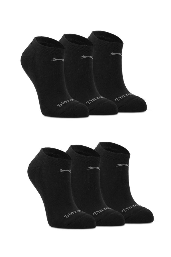 Slazenger JAEL 6 lı Set Kadın Siyah Çorap